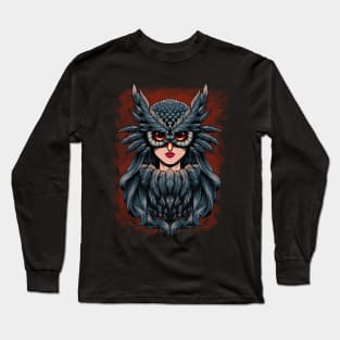 Owl woman Long Sleeve T-Shirt